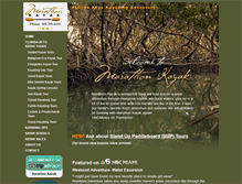 Tablet Screenshot of marathonkayak.com